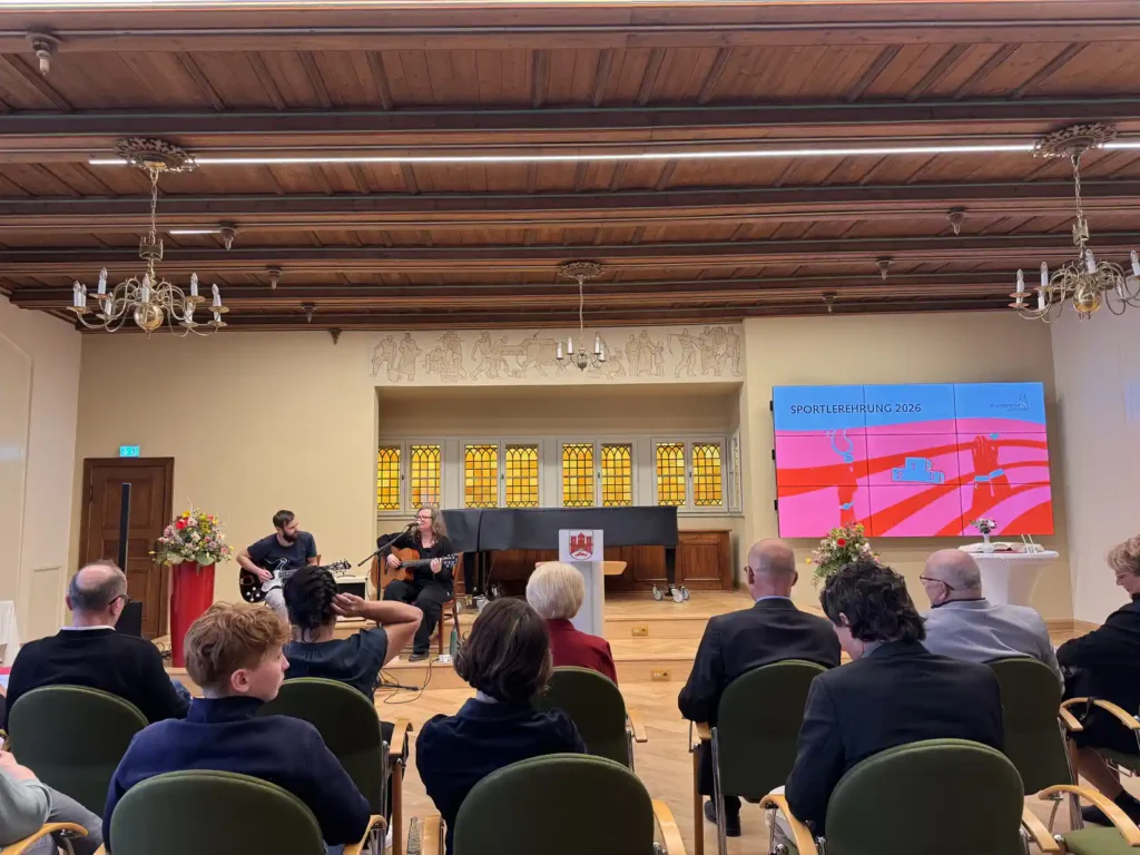 Matthias Carius- Eintragung ins Ehrenbuch des Sports - TC Wernigerode e.V.