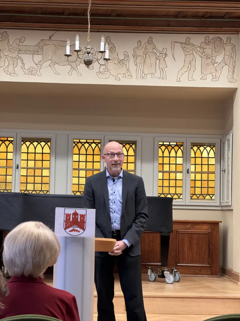 Matthias Carius- Eintragung ins Ehrenbuch des Sports - TC Wernigerode e.V.