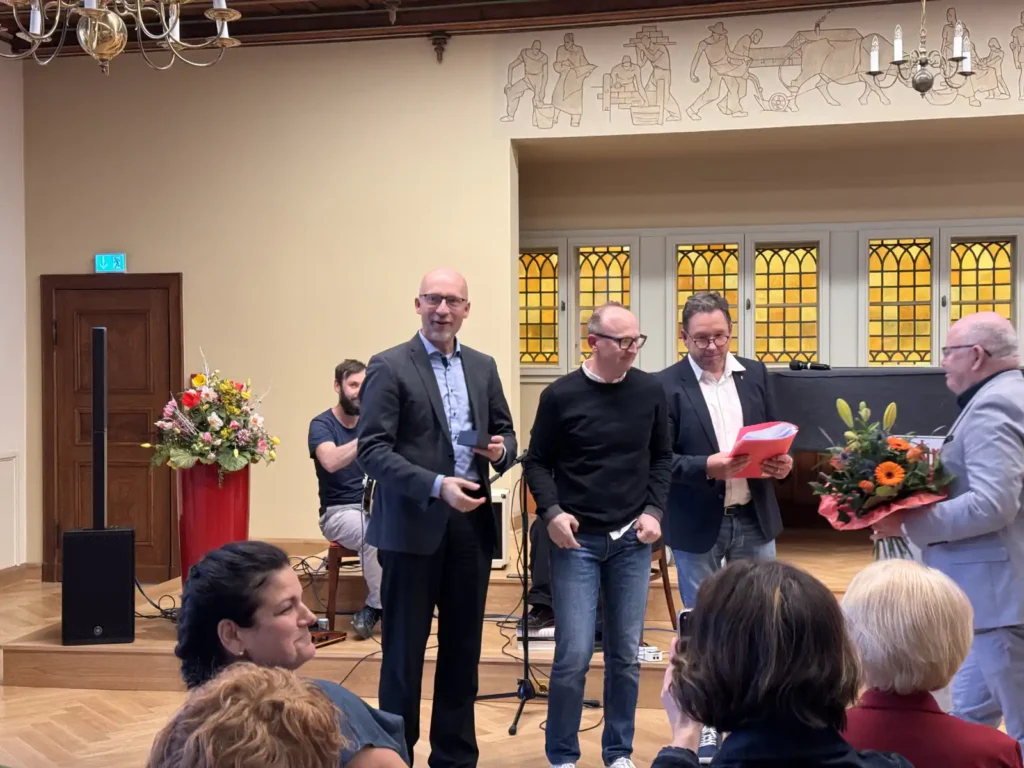 Matthias Carius- Eintragung ins Ehrenbuch des Sports - TC Wernigerode e.V.