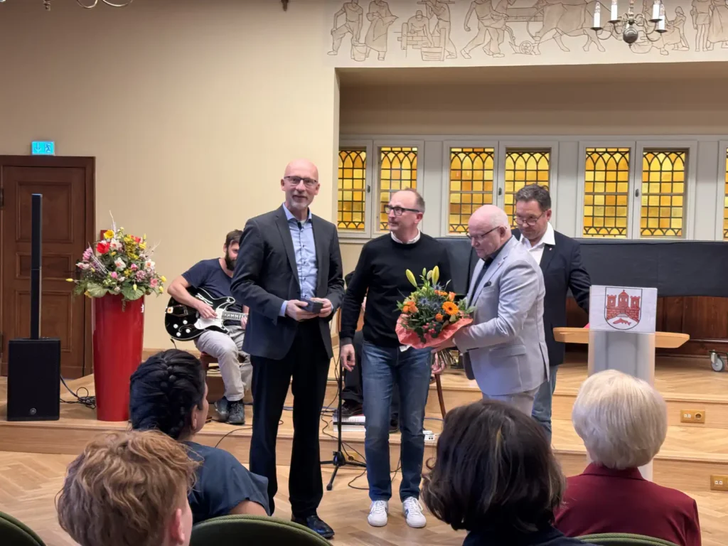 Matthias Carius- Eintragung ins Ehrenbuch des Sports - TC Wernigerode e.V.