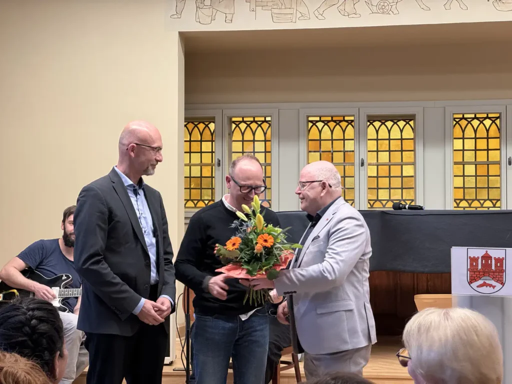 Matthias Carius- Eintragung ins Ehrenbuch des Sports - TC Wernigerode e.V.